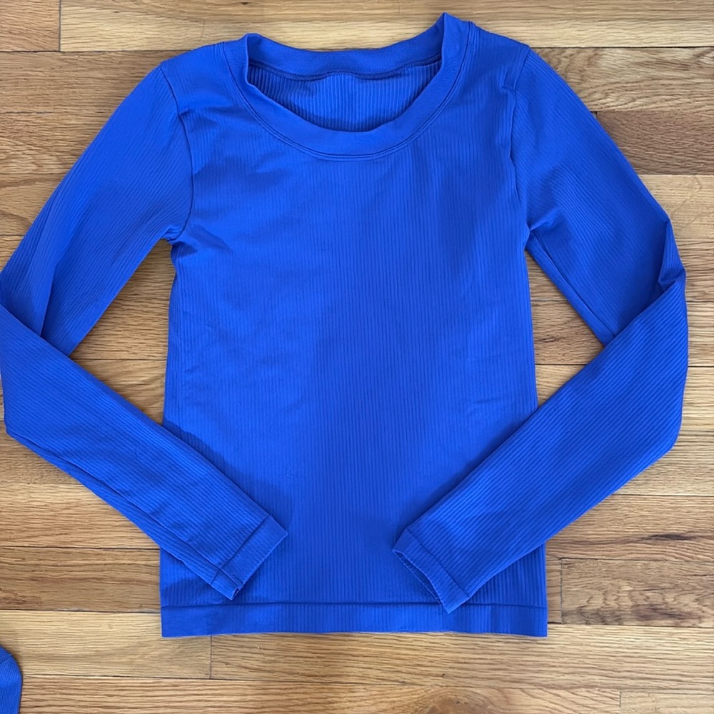 Athleta Renew Seamless Crew neck long sleeve top